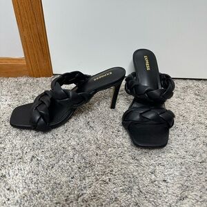 Size 8 Express Black Heels